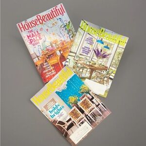 House Beautiful Magazine 2017 - 3 Issues June July September